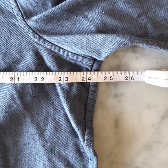 NWT L.L.Bean Donegal Cotton Twill Shirt | Men’s XL Slim | Vintage Indigo Rugged - Picture 7 of 8